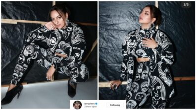 Sonakshi Sinha will your head big time in black co-ord set outfit, BF Zaheer Iqbal loves it