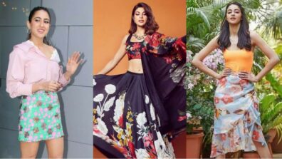 From Sara Ali Khan, Jacqueline Fernandez To Ananya Panday: B-Town Celebs And Their Obsession Over Floral Skirts