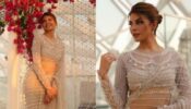 Learn How To Style Embellished Sarees Like Jacqueline Fernandez, Check Out Her Looks