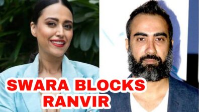 Swara Bhaskar blocks Ranvir Shorey on Twitter, actor shares screenshot on social media