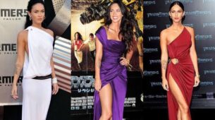 Take A Look Inside Megan Fox’s Collection Of Glamorous One-Shouldered Gowns