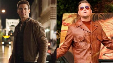 From Tom Cruise To Leonardo DiCaprio, These Actors Love Wearing Leather Jackets