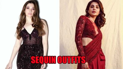 Tamannaah Bhatia To Samantha Ruth Prabhu: South Babes Slaying In Sequin Outfits