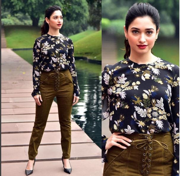 Tamannaah Bhatia’s Cute Ponytail Hairstyles To Try On Yourself Right Now - 4