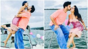 Tejasswi Prakash gets flooded with kisses and love from Karan Kundrra on her birthday, see pics