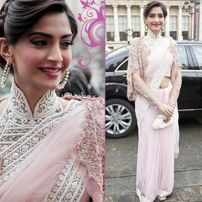 The 10 Different Styles To Drape A Saree By Sonam Kapoor: Check - 9