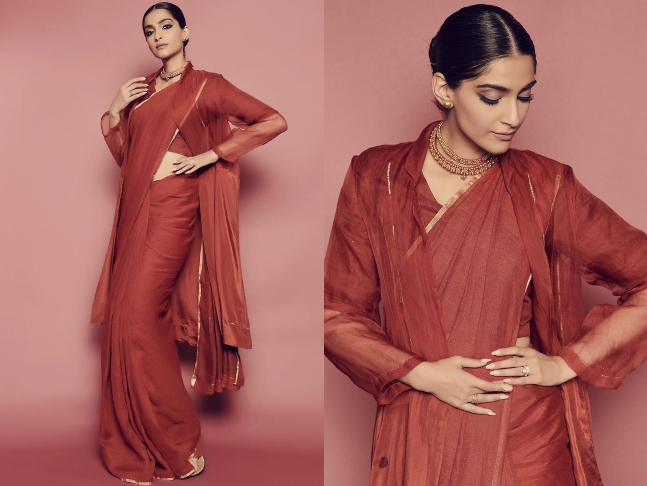 The 10 Different Styles To Drape A Saree By Sonam Kapoor: Check - 1