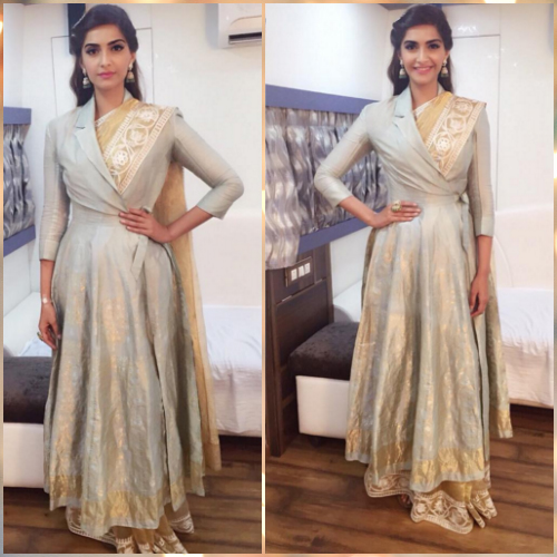 The 10 Different Styles To Drape A Saree By Sonam Kapoor: Check - 4