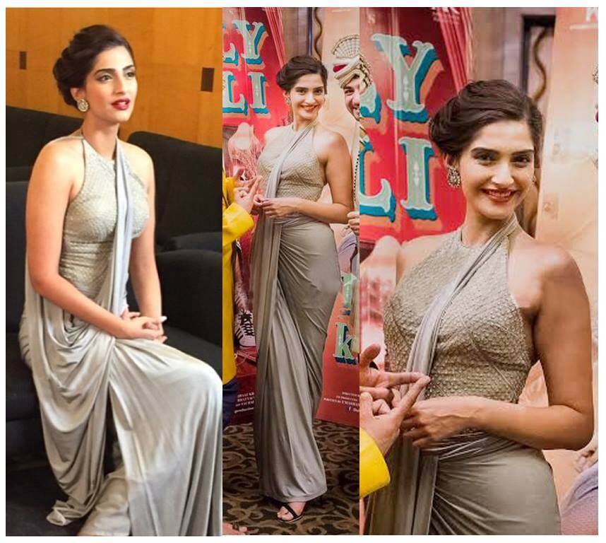 The 10 Different Styles To Drape A Saree By Sonam Kapoor: Check - 5