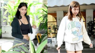 The Archies Starrer Suhana Khan And Khushi Kapoor Were Snapped Having A Nail Session Together