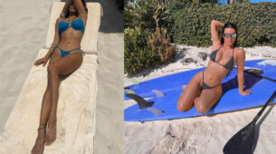 The Sensuality Battle: Esha Gupta Vs Kim Kardashian: Who’s giving you sleepless nights in bikini?