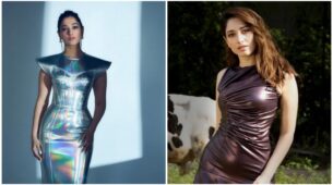 This Dress Showcases Tamannaah Bhatia’s Love For Chic Leather Outfits