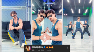 Tiger Shroff jams with Chris Brown’s Look At Me Now, Disha Patani has something to say