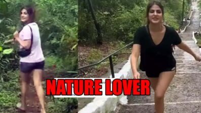 Times Rhea Chakraborty Proved She Is Truly A Nature Lover Through Her Instagram