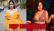Times Urfi Javed Surprised The Internet With Her Deep Neck Outfits