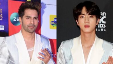 Times When Varun Dhawan Was Inspired By Worldwide Handsome BTS Jin’s Outfits