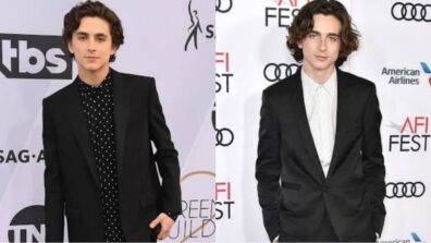 Timothee Chalamet The King Of Black Blazers: See Pictures