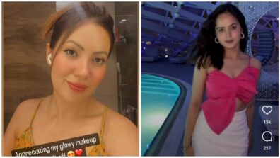 TMKOC diva Munmun Dutta is busy appreciating her glowy makeup, Palak Sindhwani shares a video from poolside