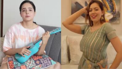 TMKOC diva Palak Sindhwani plays electric guitar, co-star Munmun Dutta dances in ‘masti mode’