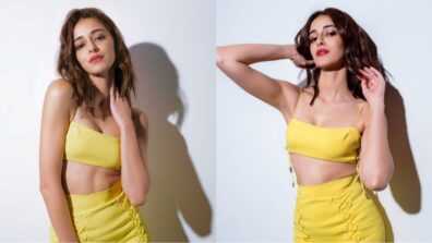 Trending: Ananya Panday shines bright like sunflower in yellow outfit, see gorgeous photodump