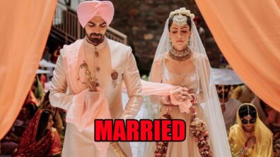 Udaariyaan actor Karan V Grover ties the knot with Poppy Jabbal, shares first picture