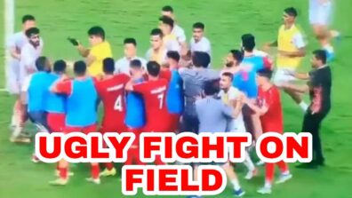 Watch: Afghani players engage in brawl with Indian team after losing in Asia Cup qualifiers, video goes viral