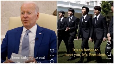 Watch: BTS boyband and US President Joe Biden’s meeting video goes viral, see what all happened