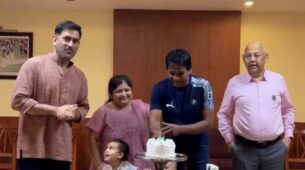Watch: MS Dhoni joins birthday celebration of ‘super fan’ with family, heartwarming video melts internet
