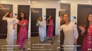 Watch: Rakul Preet Singh and Lakshmi Manchu perform to Varun Dhawan and Kiara Advani’s JugJugg Jeeyo song, Jackky Bhagnani loves it
