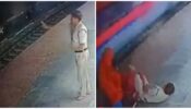 Watch: RPF Officer Saving Older Woman’s Life From Being Run Over By A Train