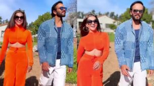 Watch: Rubina Dilaik activates ‘Singham’ mode like Ajay Devgn, gets groovy with Rohit Shetty in South Africa