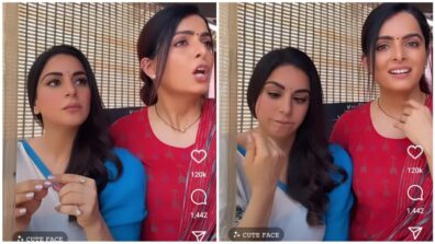 Watch: Shraddha Arya and Ruhi Chaturvedi spot ‘cute guy’ coming towards them, get involved in hilarious argument