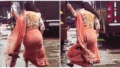 Watch: Shraddha Arya gets goofy like Rajpal Yadav from Bhool Bhulaiyaa, shows fear for water in hilarious manner