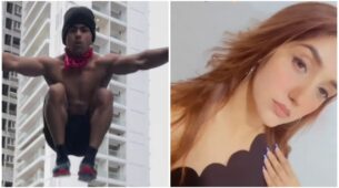 Watch: Siddharth Nigam is busy working out shirtless outdoors, Ashnoor Kaur says, “you won’t break my soul”