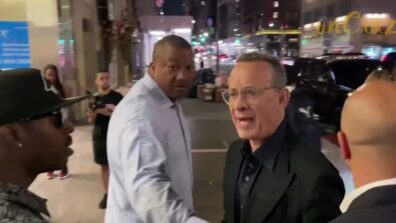 Watch: Tom Hanks lashes out at fans after wife Rita Wilson trips while leaving restaurant