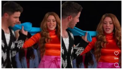 Watch Video: Nick Jonas is enjoying iconic ‘Hips don’t lie’ dance step with Shakira, Priyanka Chopra says, “A for effort baby…”