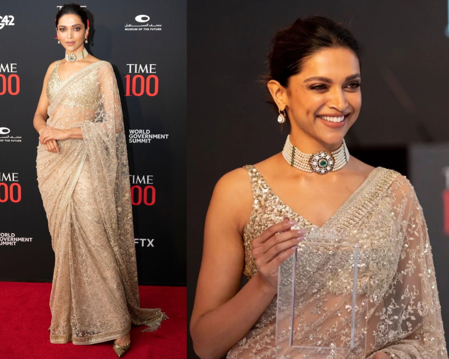 White Ruffles To Sabyasachi Sequin: Best Of Deepika Padukone’s Sarees On International Red Carpet - 3