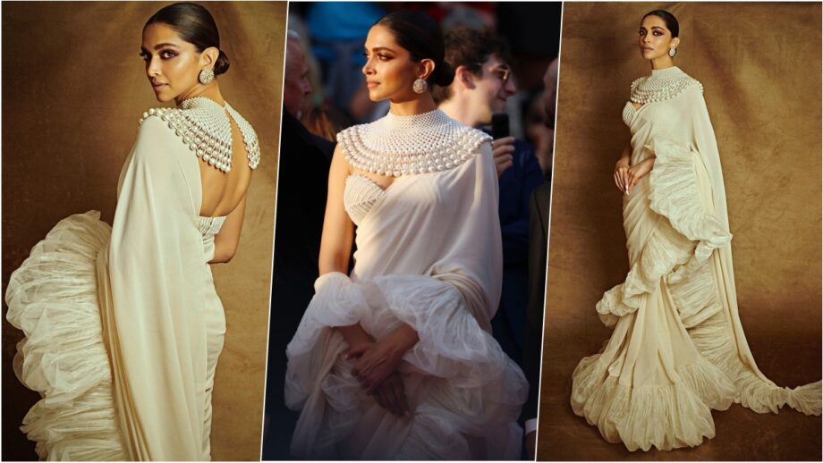 White Ruffles To Sabyasachi Sequin: Best Of Deepika Padukone’s Sarees On International Red Carpet - 4