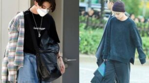 BTS Members V and Jungkook’s baggy fashion inspiration because WHY NOT