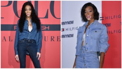 Winnie Harlow’s Denim Looks Will Set Your Heart On Fire