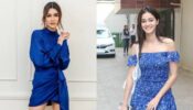 Beat The Heat With These Blue Mini Dresses: Get Inspired By Kriti Sanon, Ananya Panday, And More