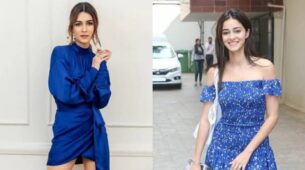 Beat The Heat With These Blue Mini Dresses: Get Inspired By Kriti Sanon, Ananya Panday, And More