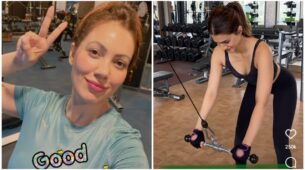 Workout Chase: Munmun Dutta and Kriti Sanon are fitness freaks, watch videos