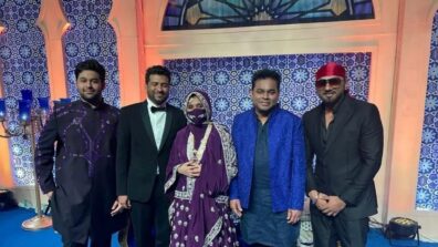 Yo Yo Honey Singh attends AR Rahman’s daughter Khatija Rahman’s wedding reception, see viral pic