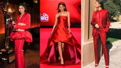 You Will Be Jealous Of Zendaya’s Collection Of Red Fits