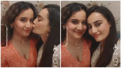 You’re very precious: Surbhi Jyoti gives adorable cheek kiss to special friend, check out