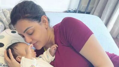 3 Adorable Pictures Of Kajal Aggarwal And Her Baby Boy Neil Kitchlu