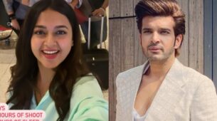 33 hours of shoot, 5 hours of sleep…: Tejasswi Prakash finally returns to Mumbai, Karan Kundrra ‘missing’ in viral selfie