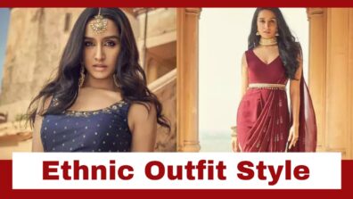 5 Times Shraddha Kapoor Channelised Her Inner Diva In Ethnic Outfits