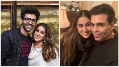 According To Reports, Sara Ali Khan Is Not Pleased With Karan Johar For Revealing Her Relationship With Kartik Aaryan